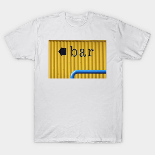 ABOVE the BLUE BAR T-Shirt by mister-john